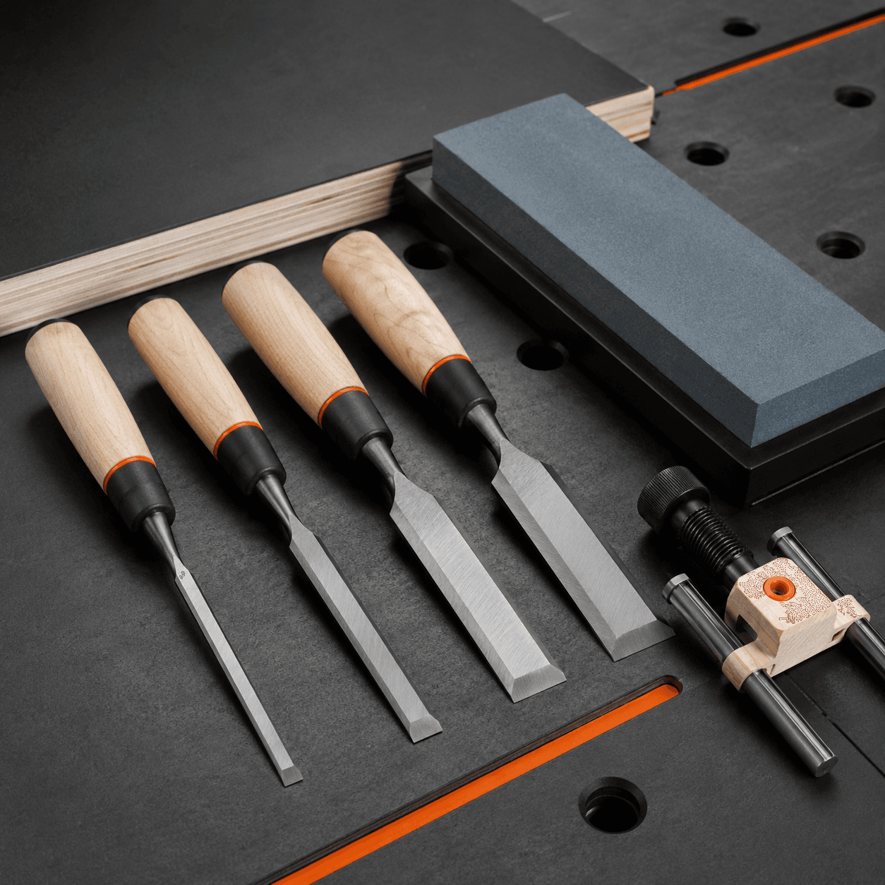 Chisel & Sharpening Set