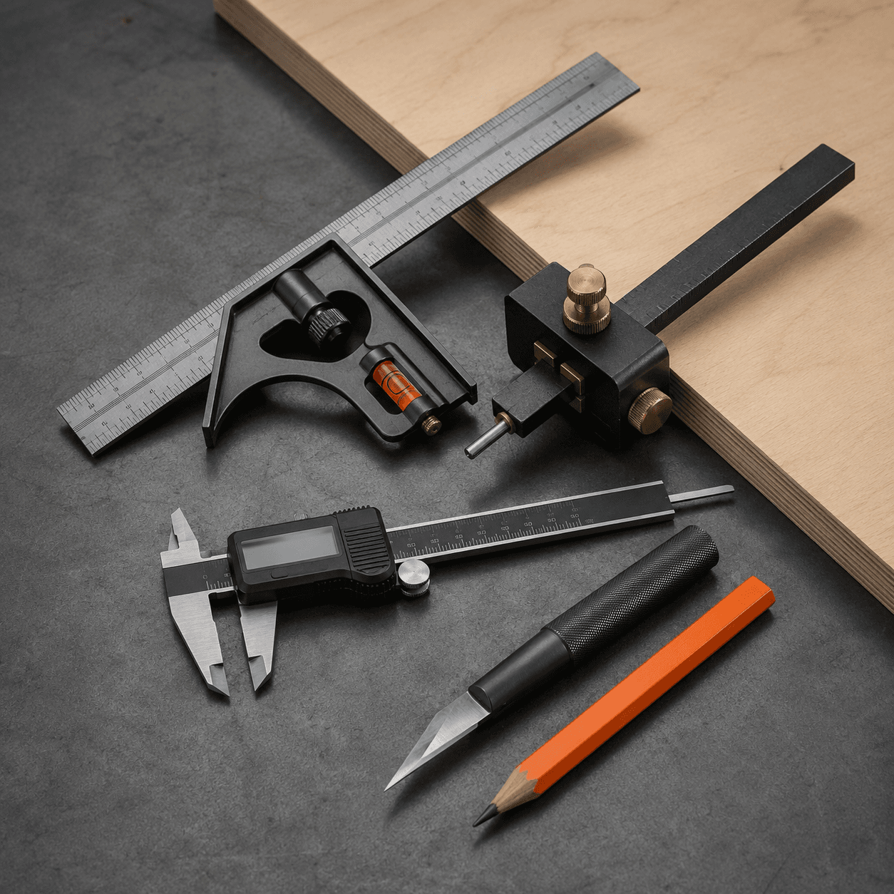 Precision Measuring & Marking Set